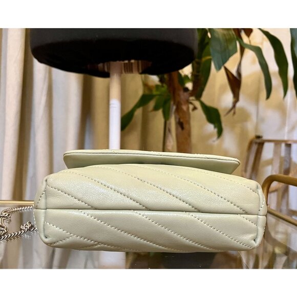 AUTHENTIC TORY BURCH SAGE GREEN KIRA HANDBAG - Picture 7 of 10